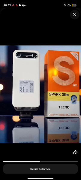 Smartphone Tecno SPARK Slim