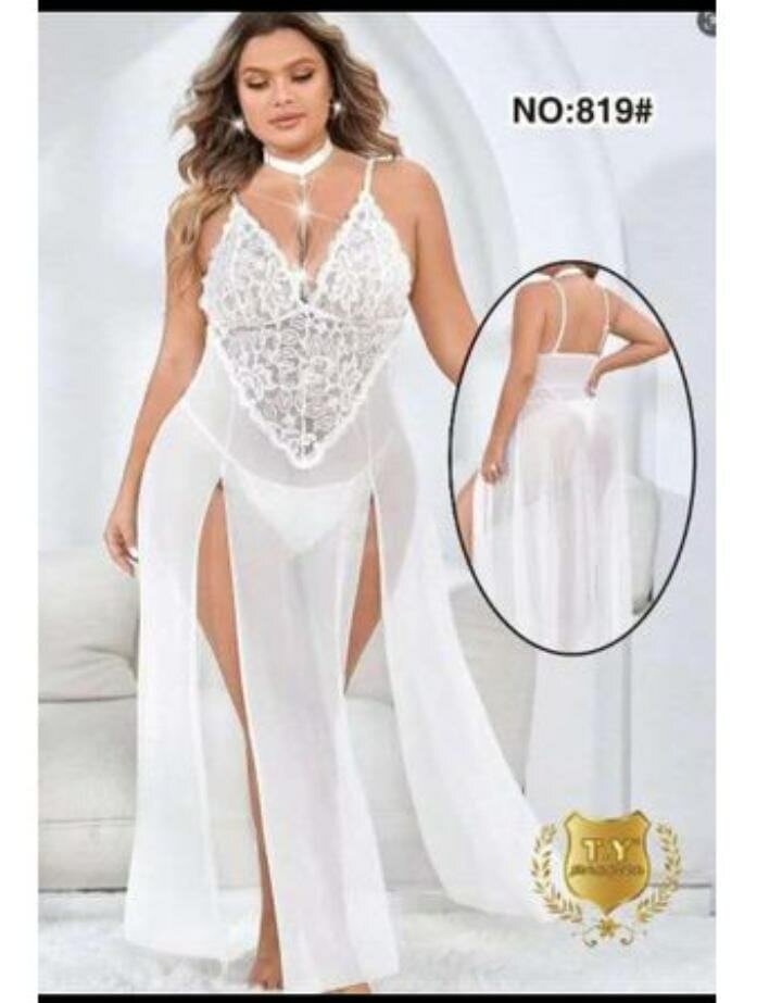 Robe nuisette sexy en dentelle