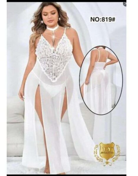 Robe nuisette sexy en dentelle