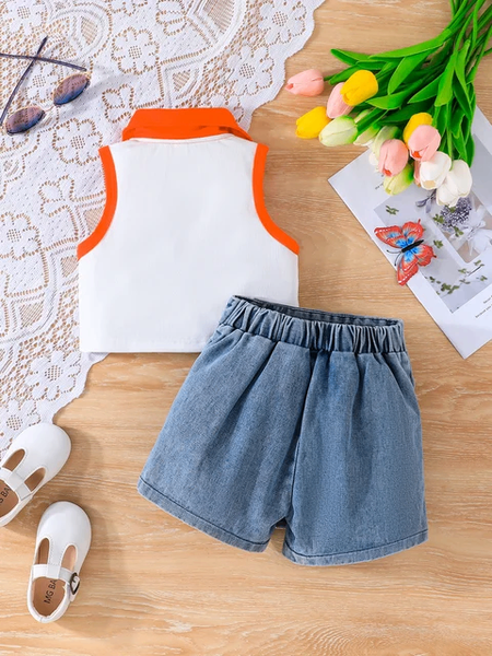 Chic style  pour petite fille de 4- 6  ans