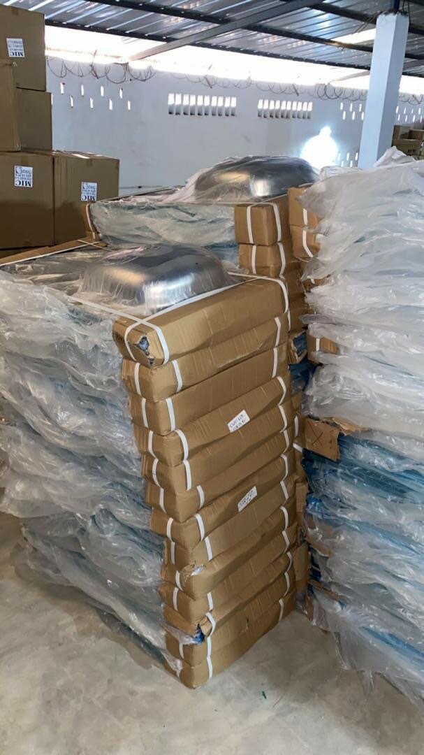 Évier en acier inoxydable