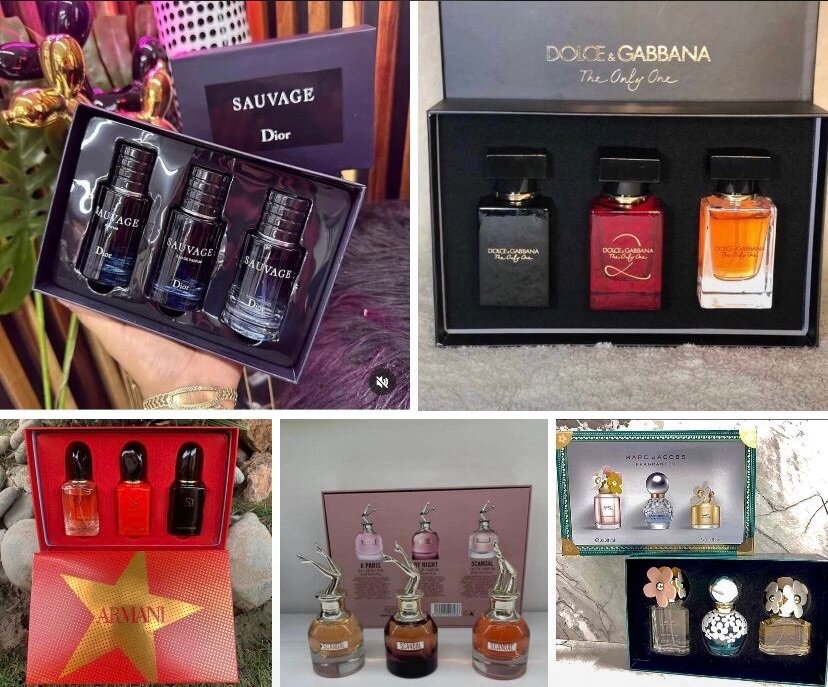 Men and womens perfumes