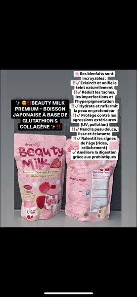 Boisson Beauty Milk Collagène