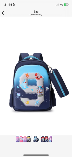 Sac à dos enfant coloré