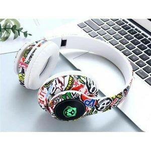 Casque sans fil design graffiti
