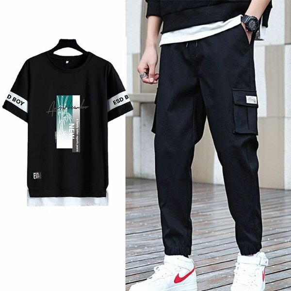 2 En 1 Pantalon + Tshirt