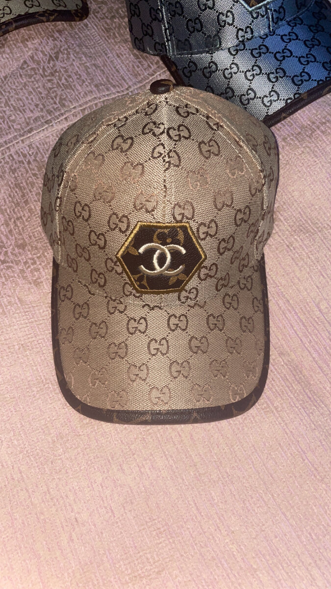 Casquette à motif élégant