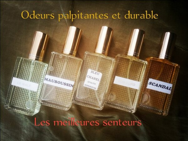 Essence de parfum spray Homme et femme