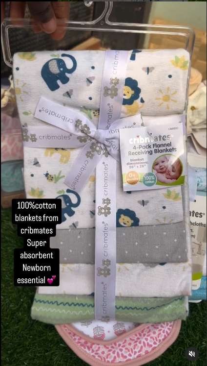 blankets cotton 4 pack