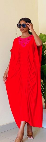 Elegant red dress free size