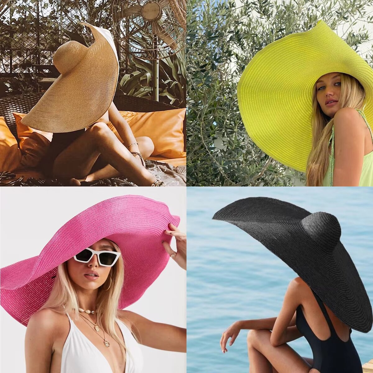 Oversized Floppy Hat