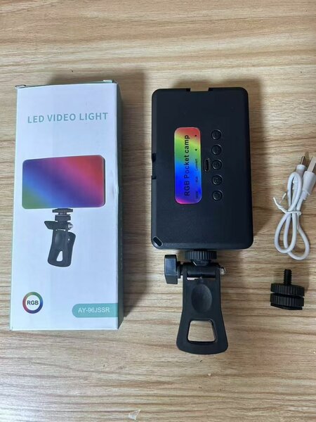 Lampe Vidéo LED RGB Portable
