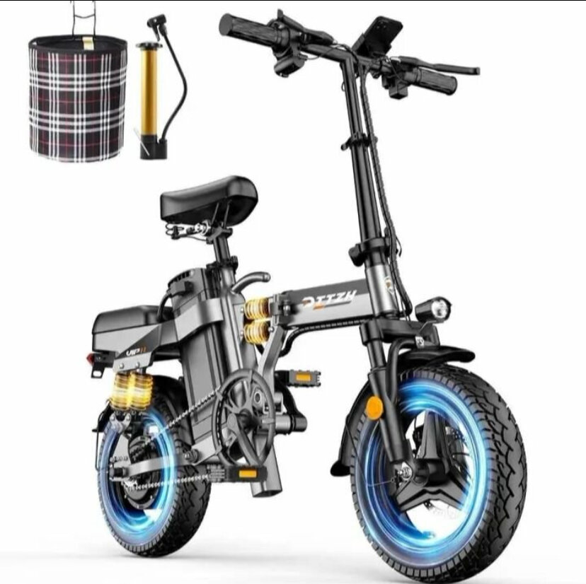 Vélo électrique pliant robuste