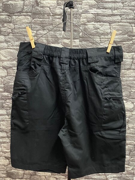 Shorts cargo homme noir