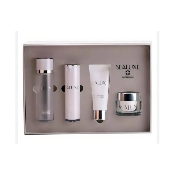 Швейцарская косметика Sealuxe Уходовый набор для лица 4в1