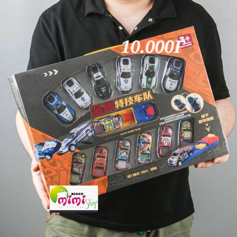 Jeu de voitures miniatures