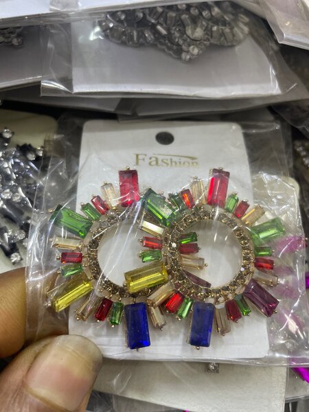 Necklace and earrings