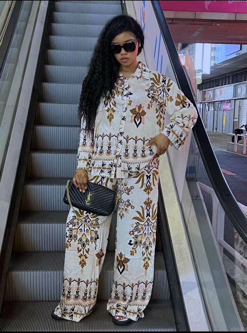 Ensemble femme imprimé chic