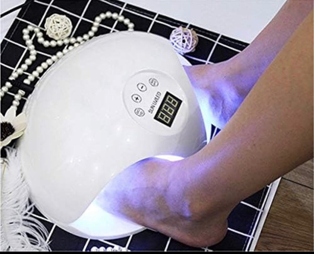 48w Lampe À LED Pour Ongles LED UV Pour Sécher Les Pieds Ave