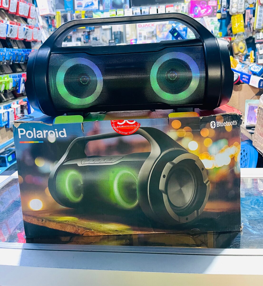 Enceinte Bluetooth Polaroid LED