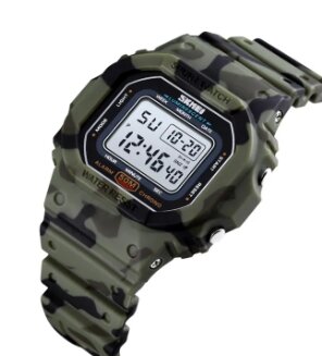 High Qualtiy Sports Fashion LED Light Chrono Waterproof Outdoor Digital Watches for Men Women