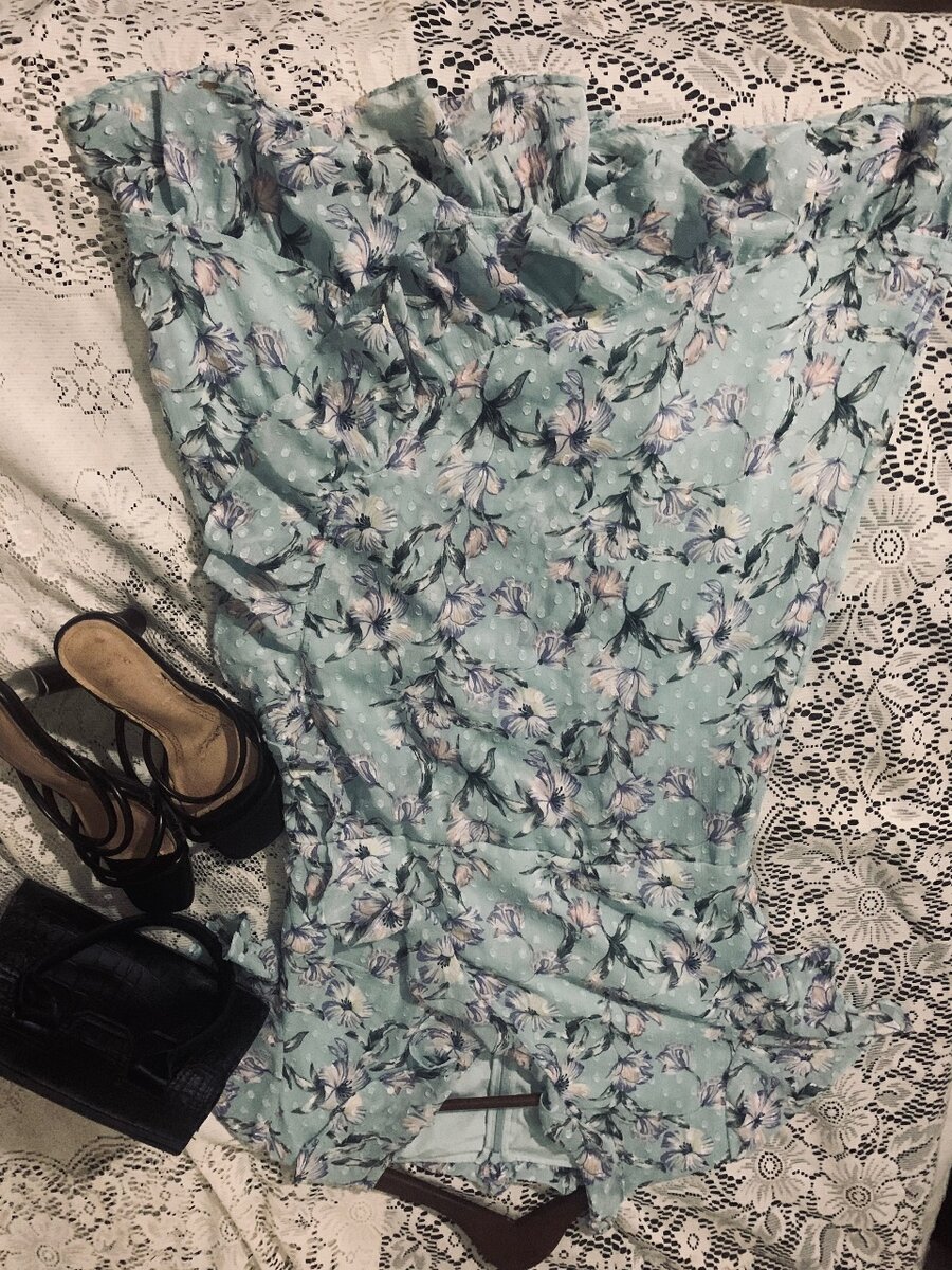 Robe fleurie d'été élégante