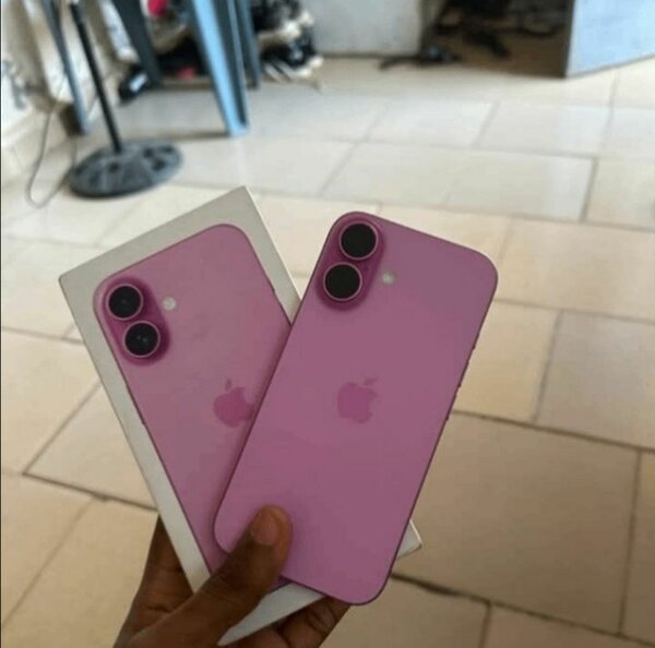 Smartphone moderne rose