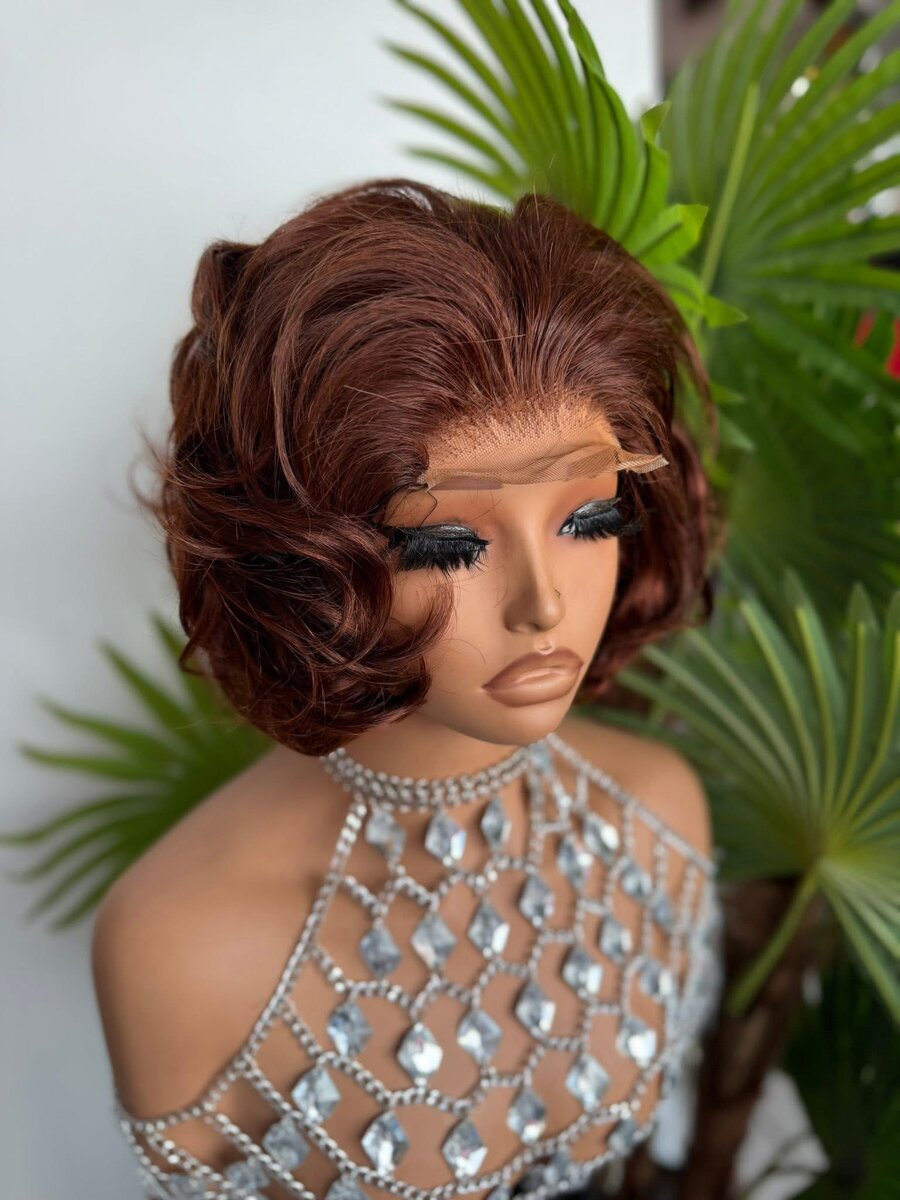 Perruque Lace Front Bouclée