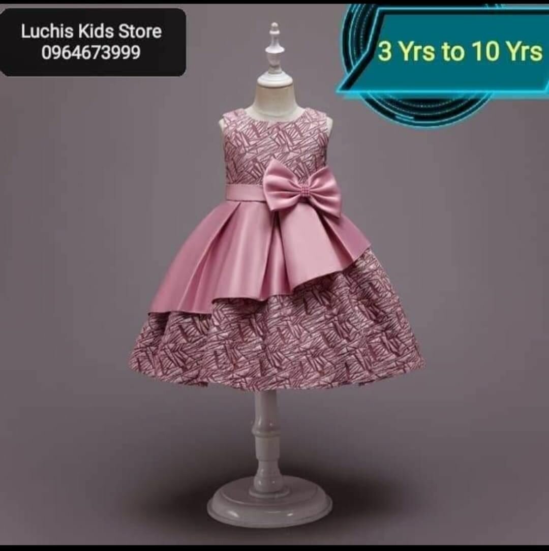 Satin Party dress for girls