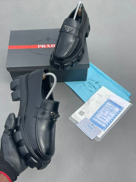 Mocassins Homme Prada Noirs