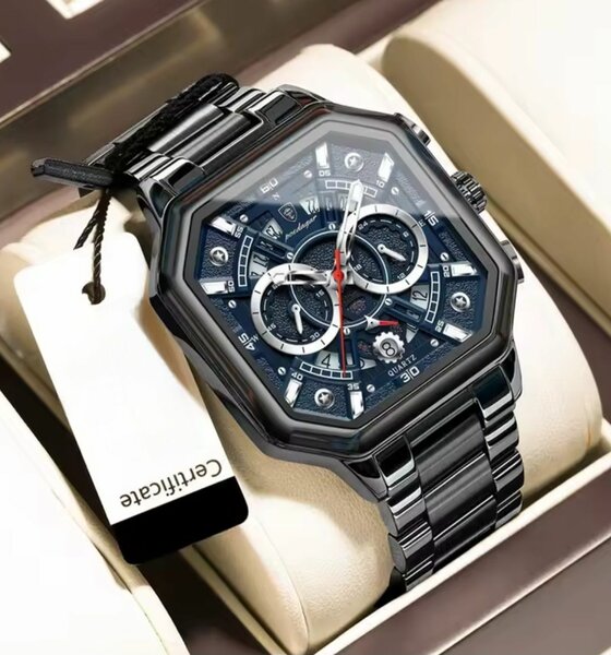 Montre Homme Chronographe Étanche