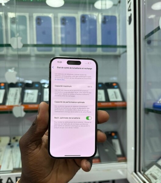 14 pro 128 Go message caméra