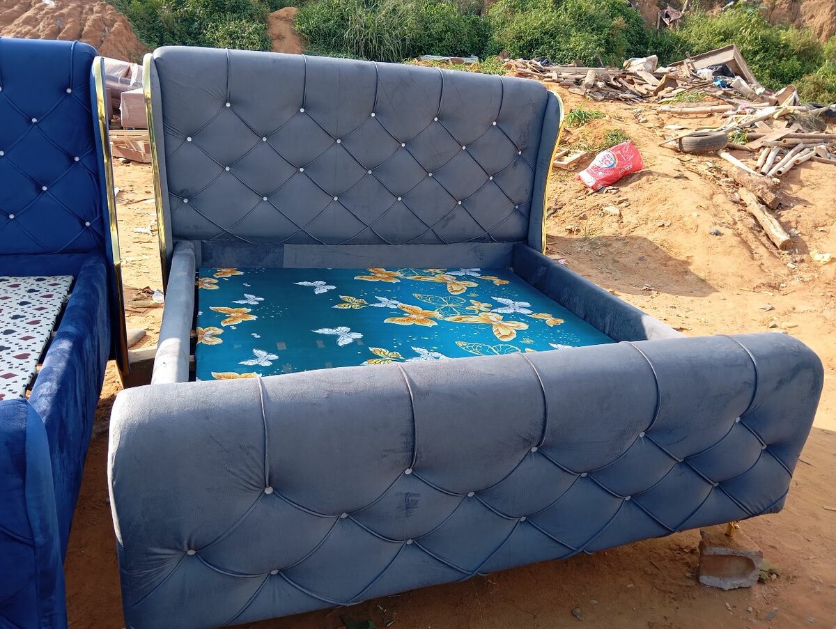 Lit Luxury élégant bleu foncé