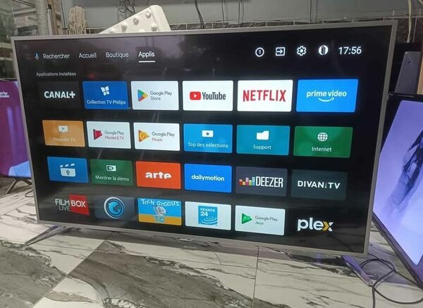 Smart TV 4K UHD 55 pouces
