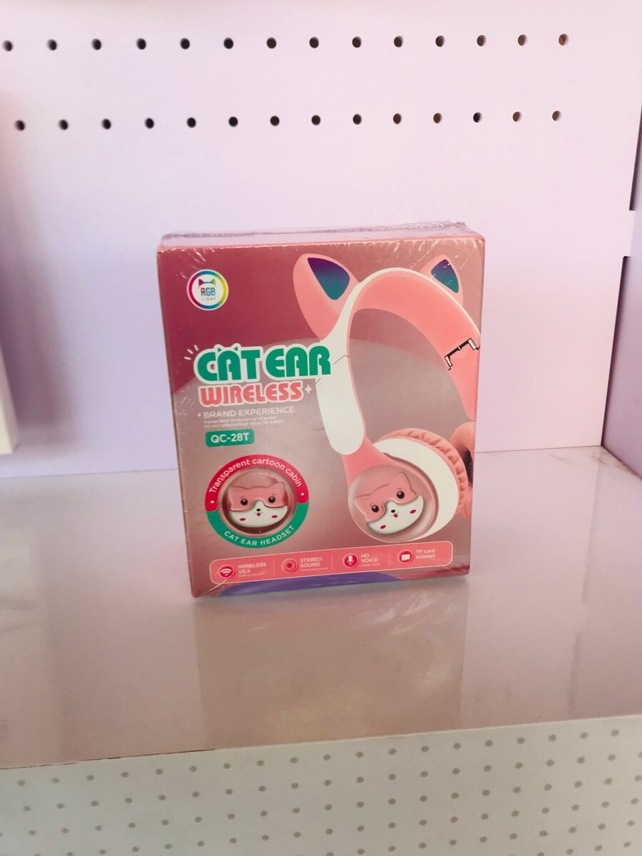 Cat Ear RGB Light wireless headset