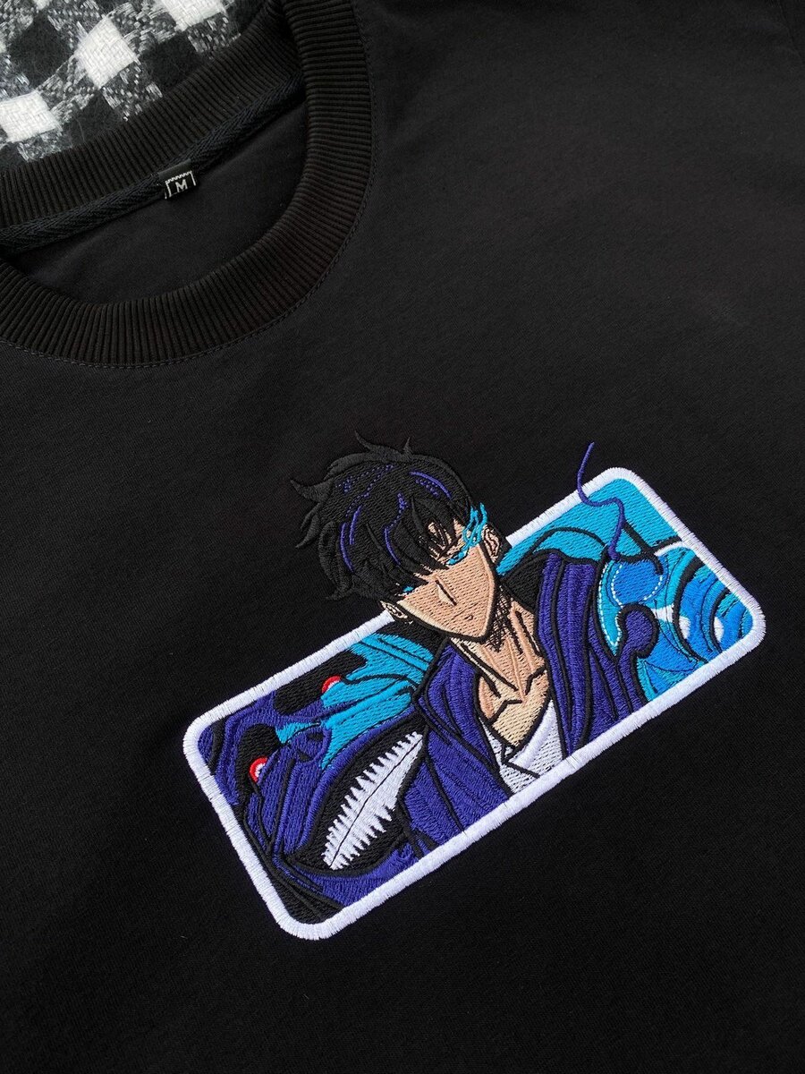Sweatshirt brodé manga