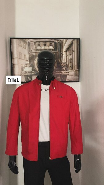 SurchemiseRouge Homme Taille