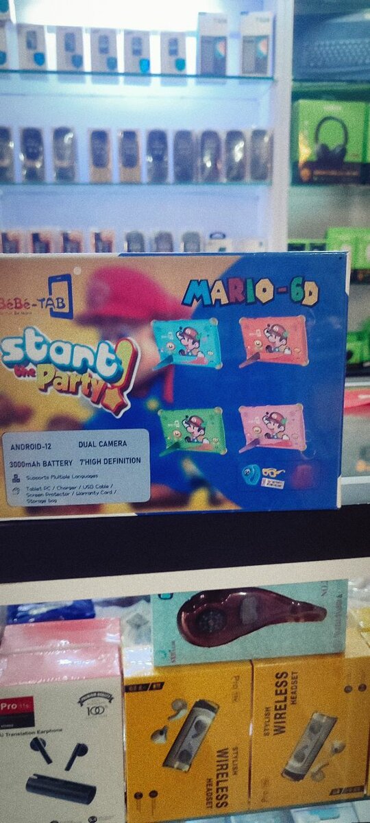 Tablette Bébé Mario-6D