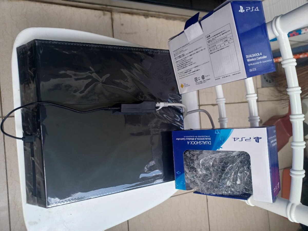 Console de Jeu PS4 craque