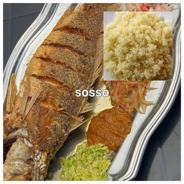Poisson Frit avec Couscous