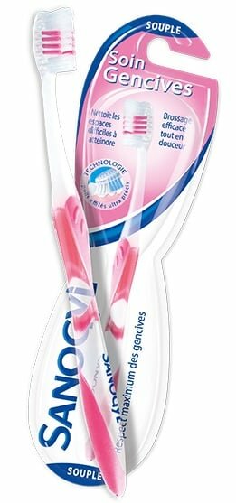 Brosse à dents douce Soin Gencives