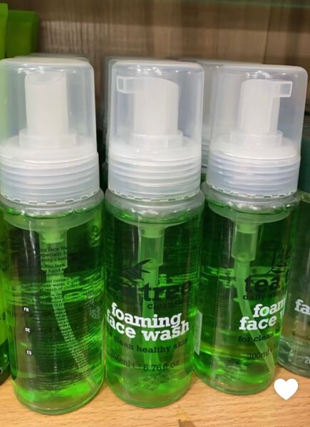 Tea tree foam wash