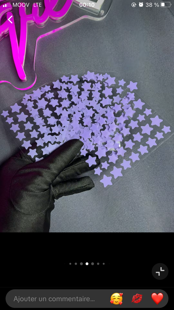 Autocollants Étoiles Lumineux