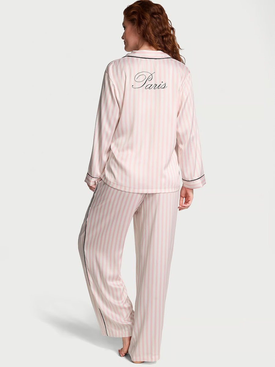 Victoria Secret Satin Long Pajama Sets