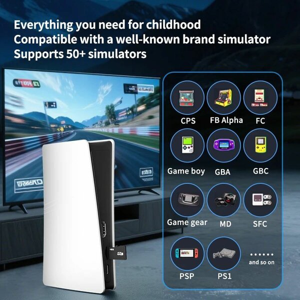 Console de jeu RS5 HD