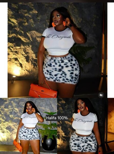 Ensemble top et jupe chic