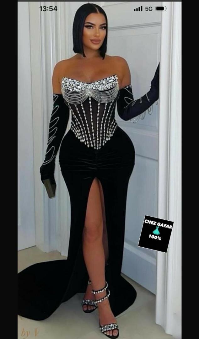 Robe de soirée sexy pour femme