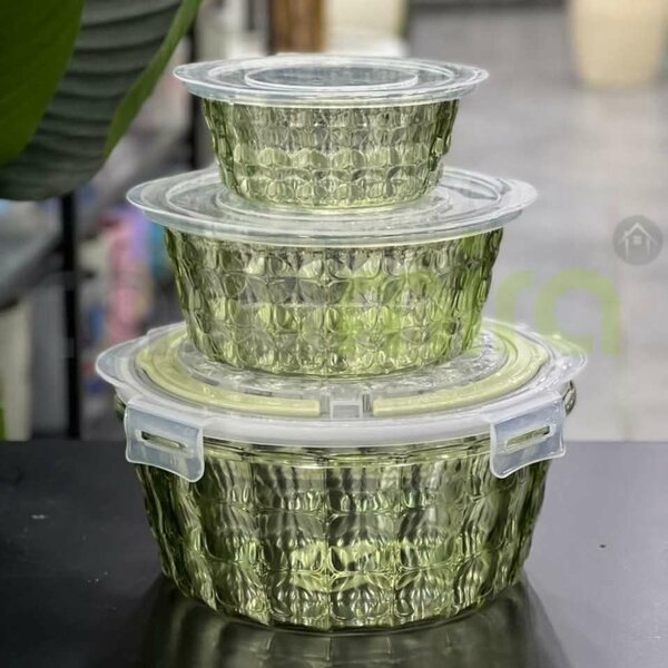 Bols hermétiques en verre élégant