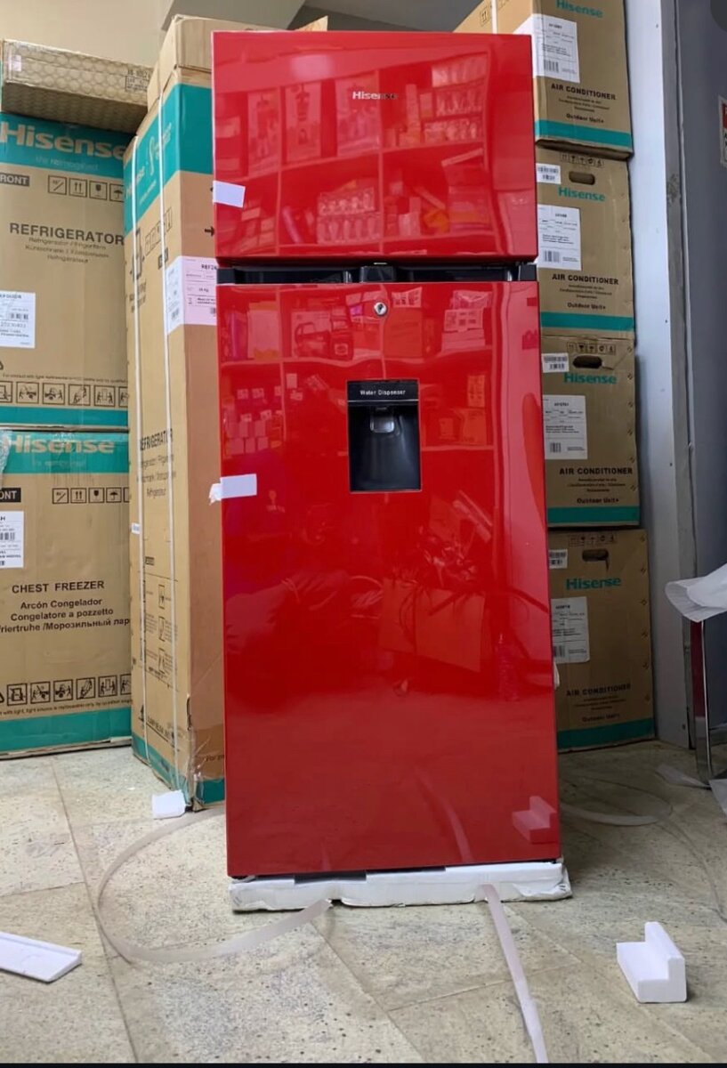 Hisense double door fridge
