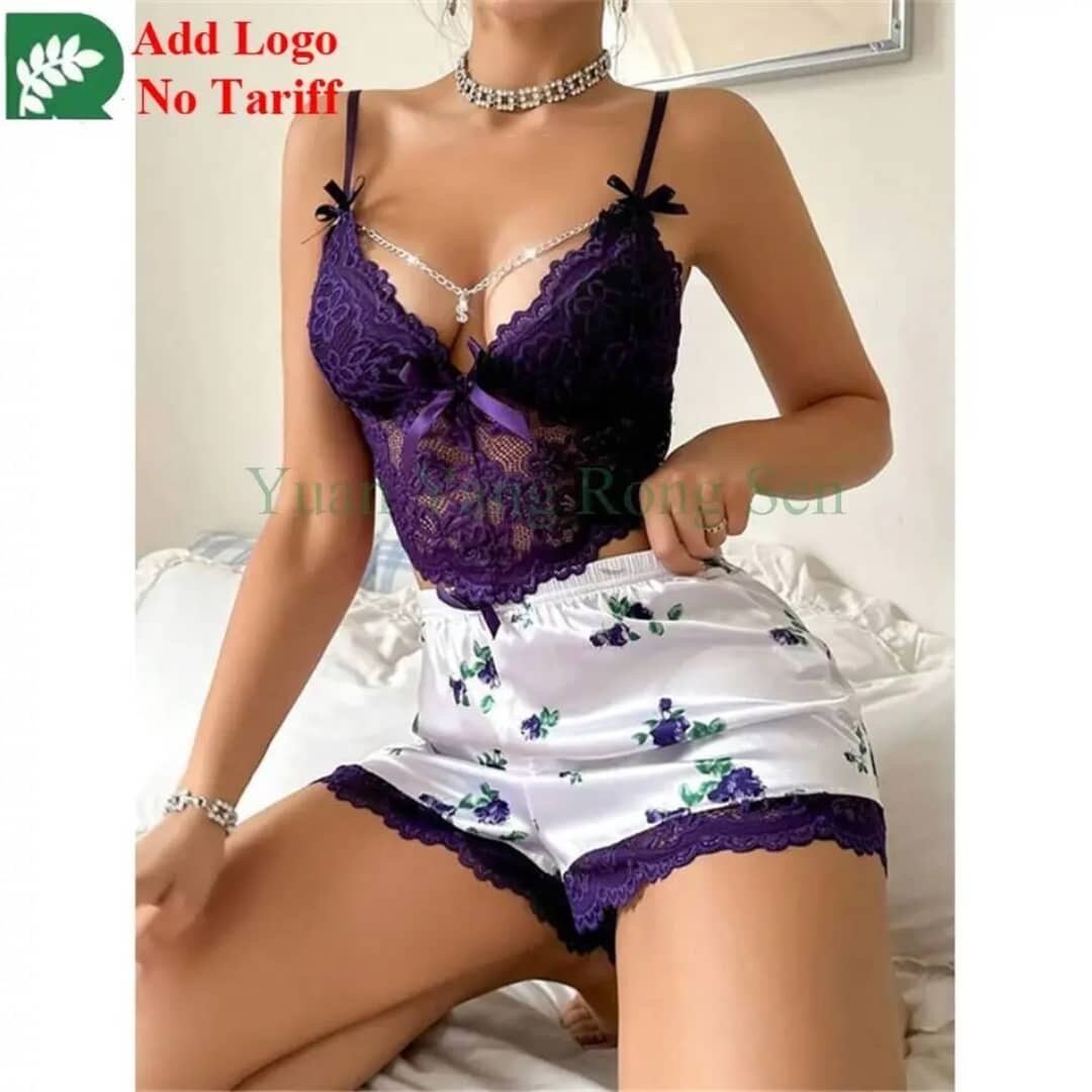 Ensemble lingerie dentelle sexy